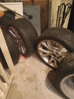 Four 17 inch tires