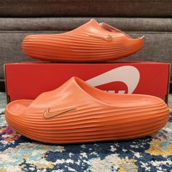 Size 9 - Nike ReactX Rejuven8 Slide “Campfire Orange”
