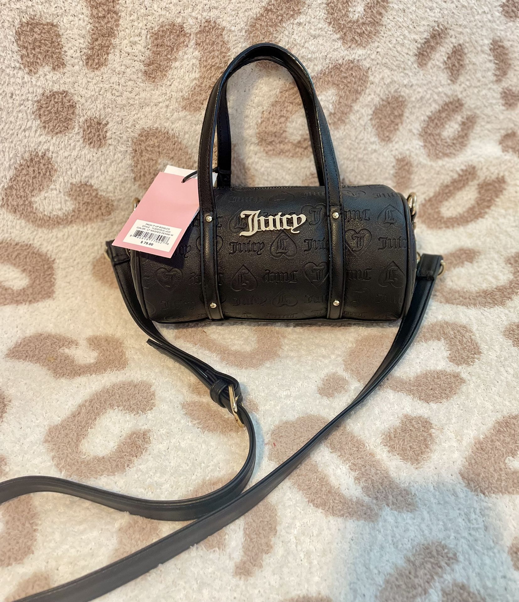 NWT Juicy Couture Barrel Bag