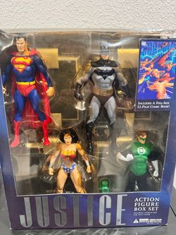 DC Justice Action Figure Box Set