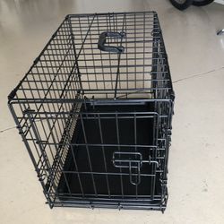 Dog Cage13”x22”x16 high Clean and in good condition 