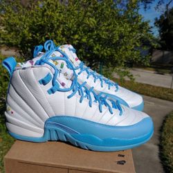 Air Jordan 12 Emoji Gs Size 7y