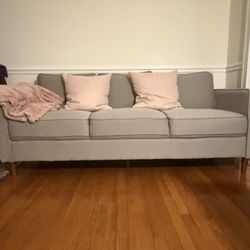 Grey Sofa/Couch With Cushions