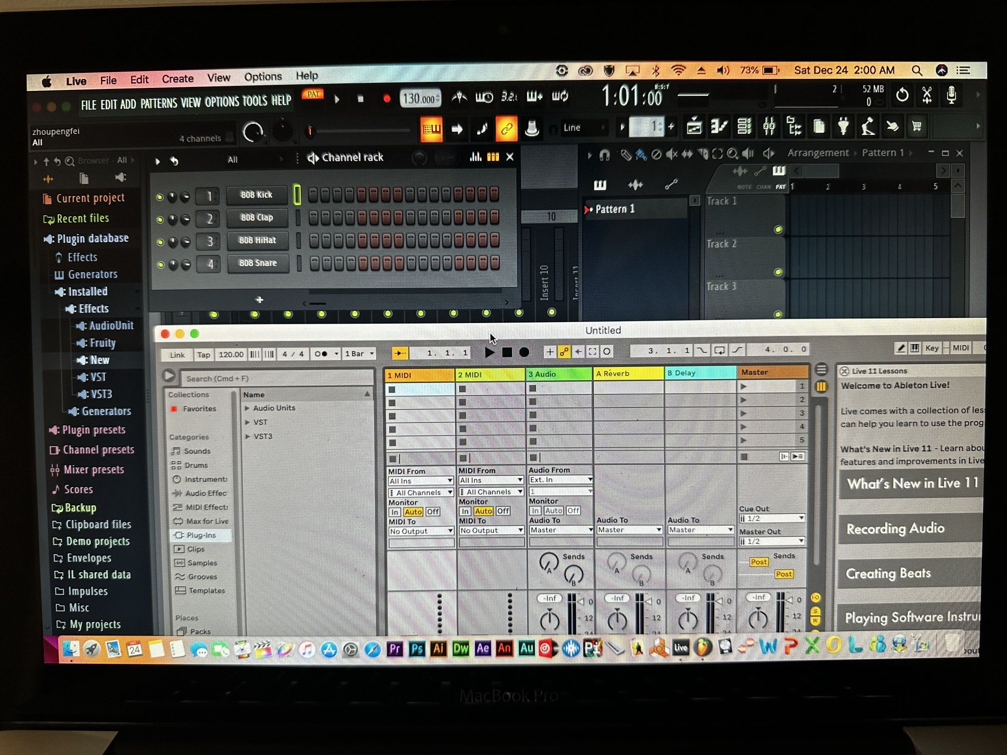 MacBook Pro 2012 13" - Logic pro x-Waves ,Auto-Tune - High Sierra