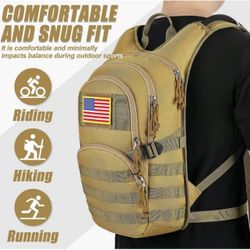 New hydration backpack.