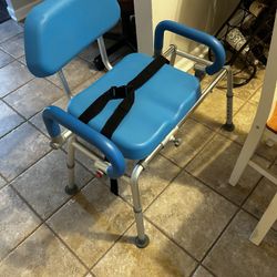 Platinum Health Swivel (360degrees) Sliding Transfer Bench / Tub Bench 