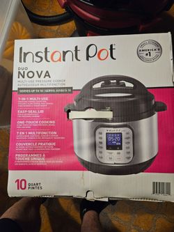 Instant Pot Duo Nova 10 Quart Pressure Cooker