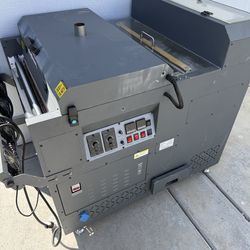 DTF Printer and Powder Shaker with air filtration system