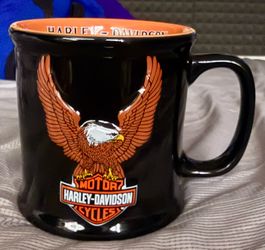 Vintage 2000 Harley Davidson coffee mug cup. WOW!