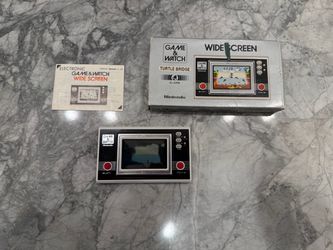 Nintendo Game & Watch Turtle Bridge Wide Screen