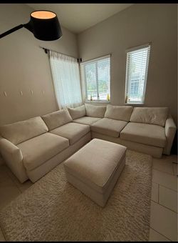 City Furniture Modular Sectional Sofa + IKEA KIVIK Ottoman-DELIVERY AVAILABLE
