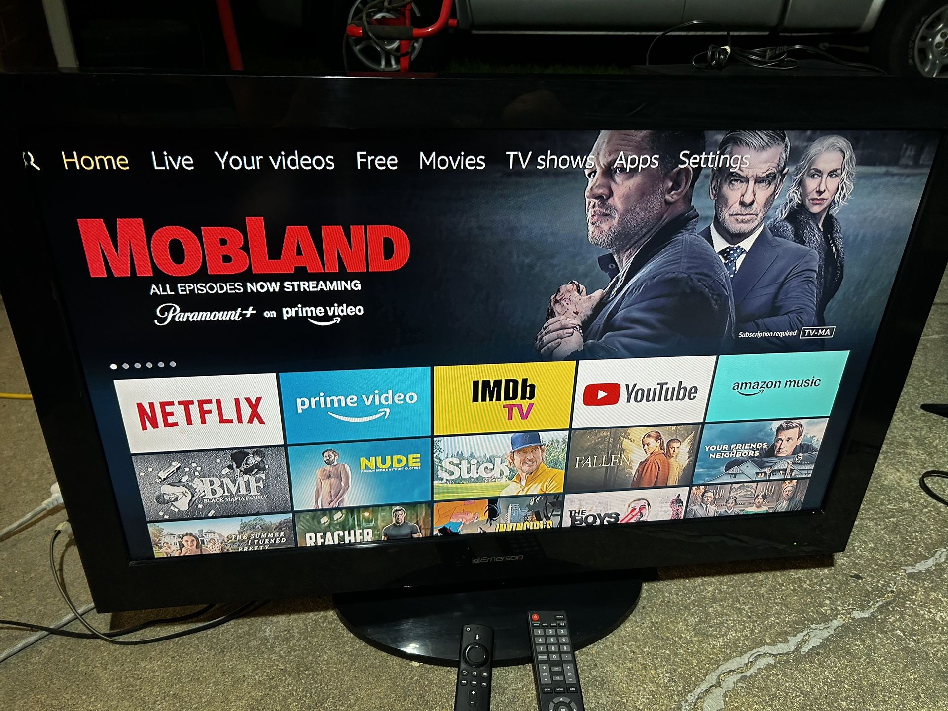 Emerson 37” Smart TV