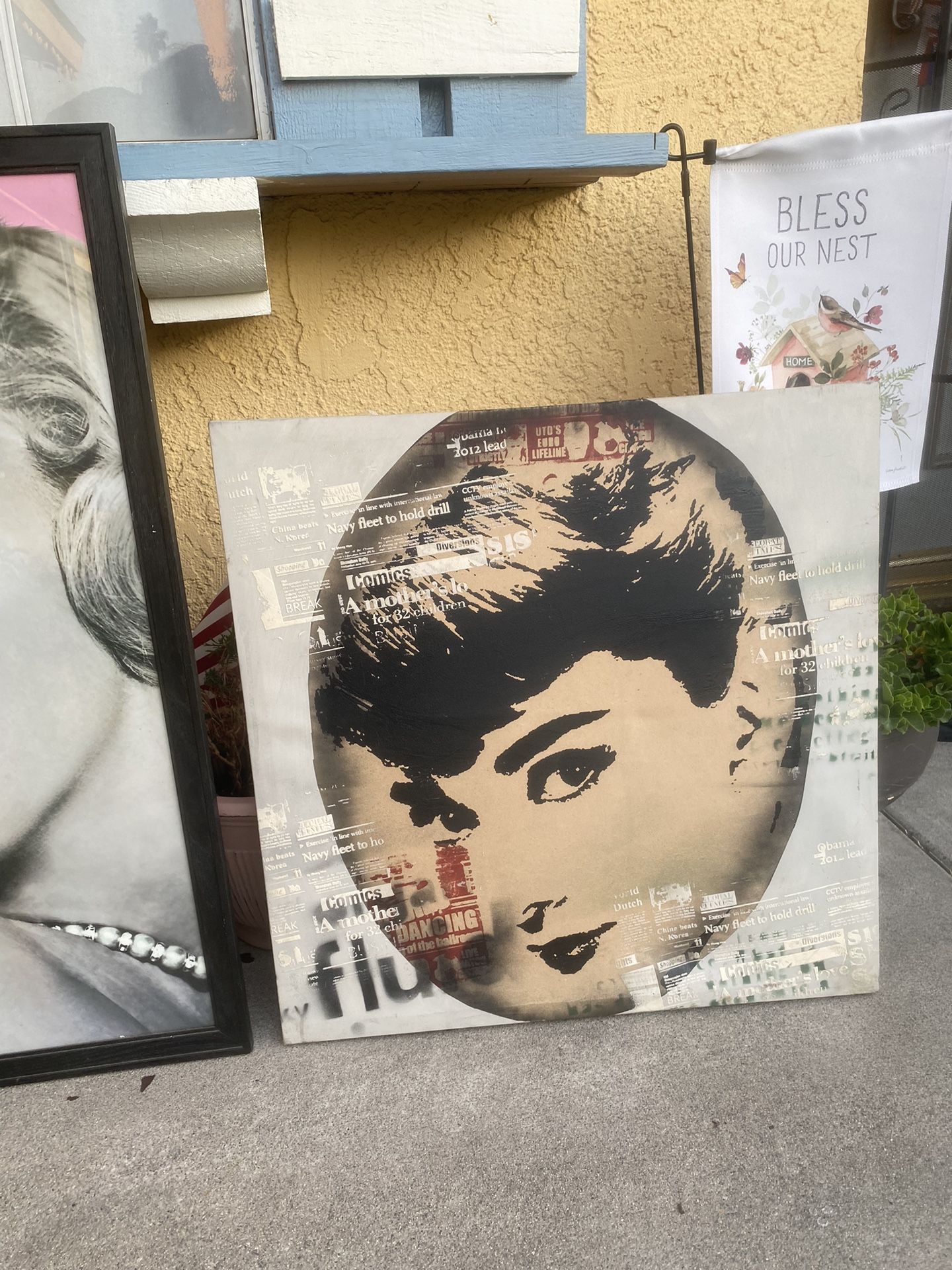 Audrey Hepburn Wall Art