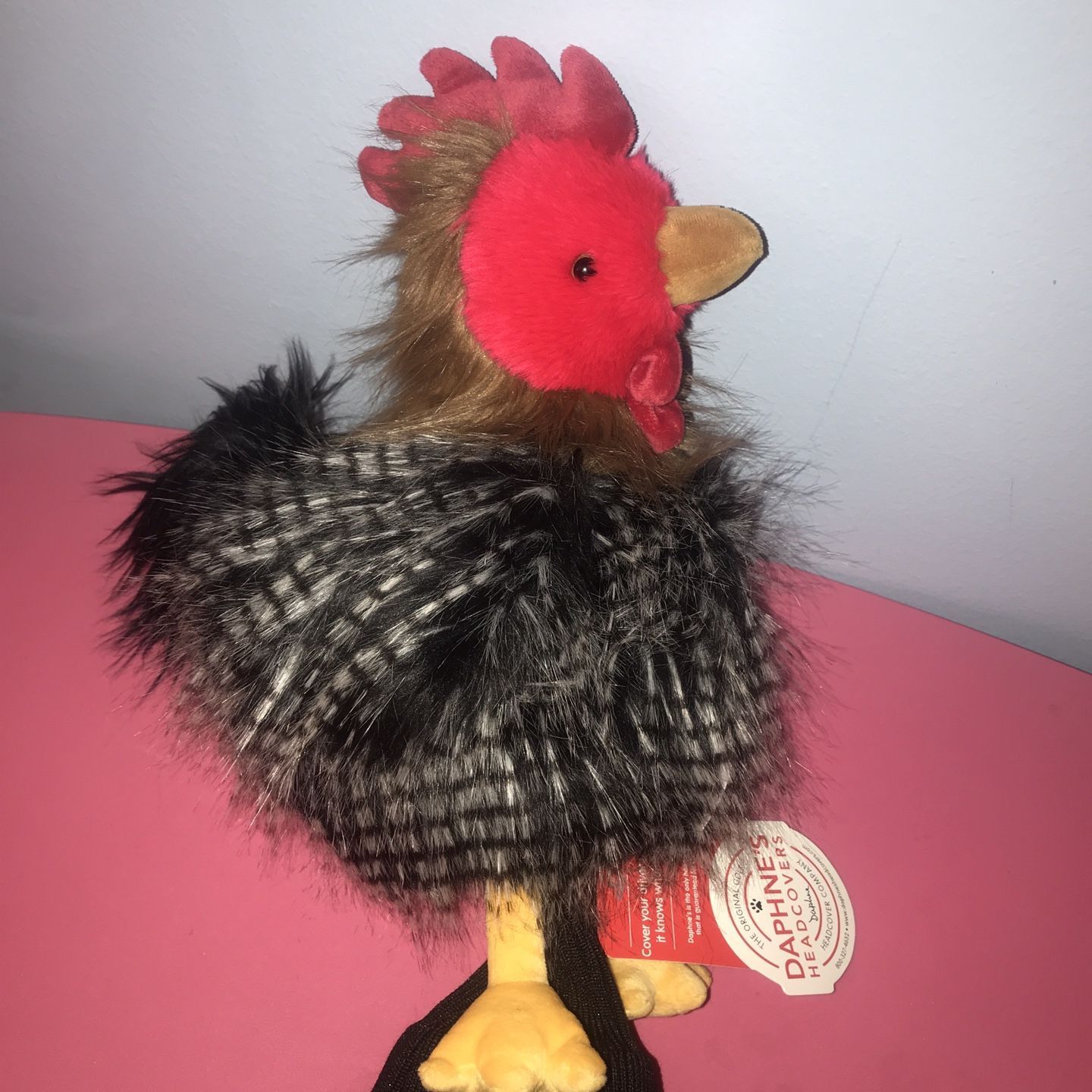 Rare! Golf Club Cover -chicken Driver Cover By Daphnes Headcovers