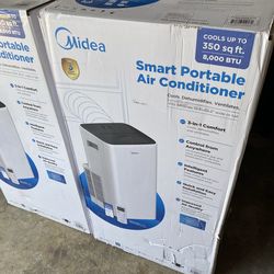 Smart portable air conditioner
