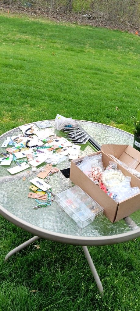 Lot Of Jewelry Making Supplies