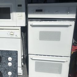 GE KITCHEN DOUBLE OVEN MAGIC CHEF