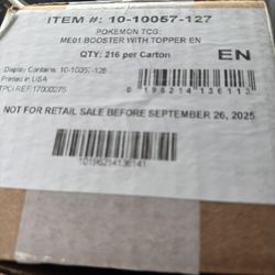 Mega Evolution Booster Boxes