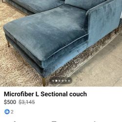 L Shaped Sectional