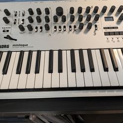 Korg Minilogue In Box With Deck saver Cover 