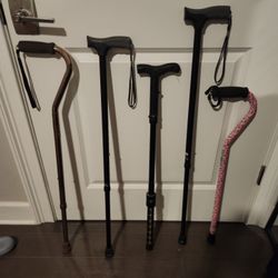 $5 Each Walking Cane $15 Each Aluminum Crutches $20 Each Aluminum Walker
