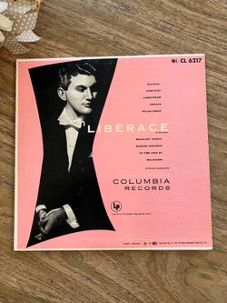 Vintage 50s Liberace LP Record