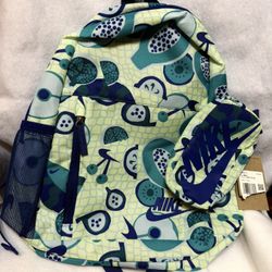 Brand New Nike Backpack With Pencil Pouch