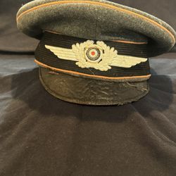 Authentic WW2 German Luftwaffe Officer Cap