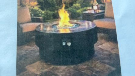 COMAZOO  2 PCS 32 “ Round Fire Pit.     (Bad Picture of Fire pit    Will follow up with a new Picture )