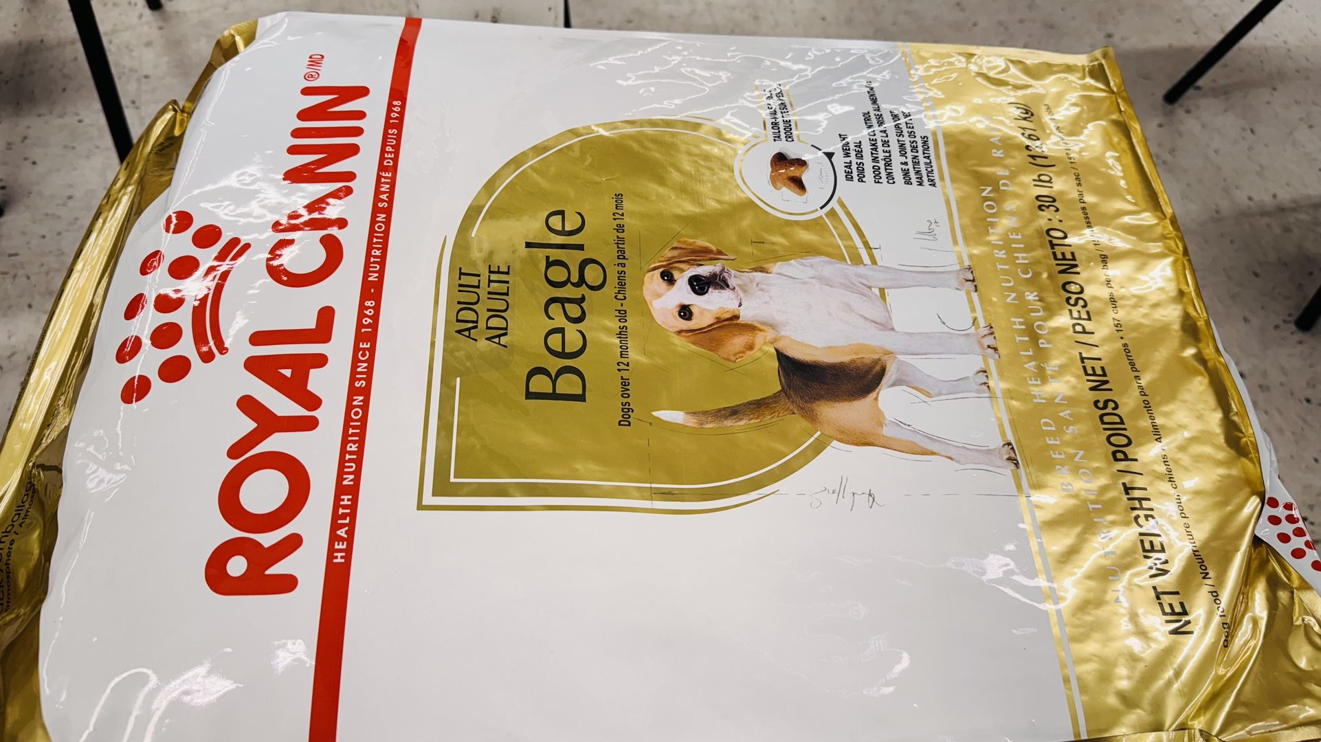 Dry Dog Food, 30 lb bag