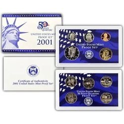 2001 US Mint Proof Set