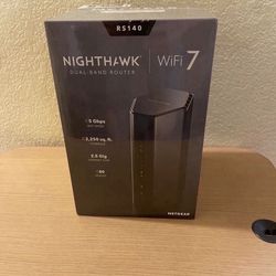 NETGEAR Nighthawk Dual-Band WiFi 7 Router (RS140)
