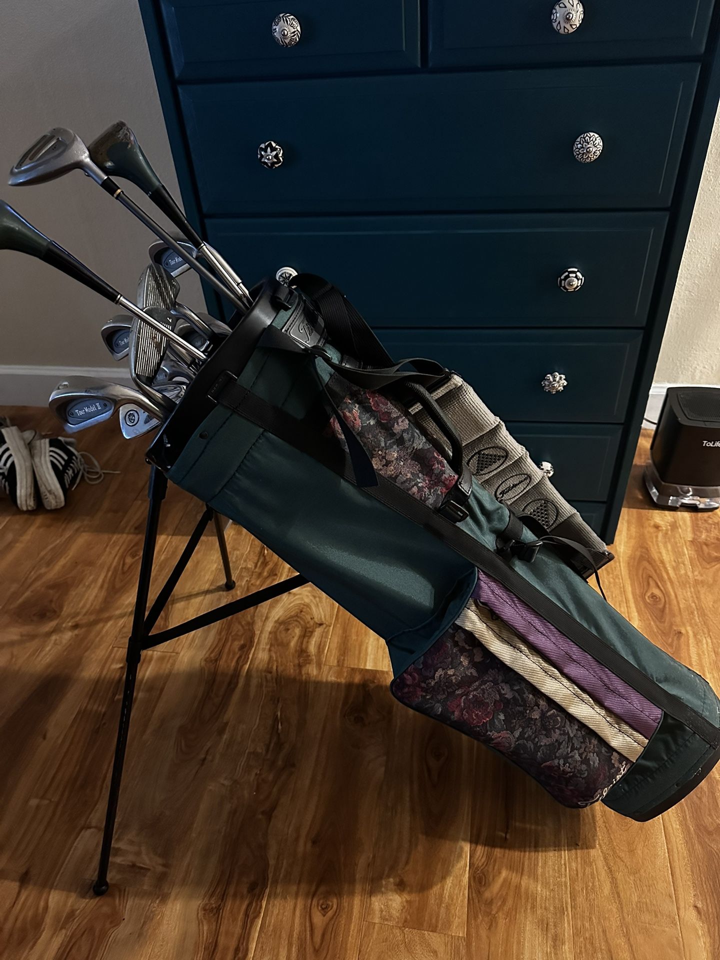 Golf Clubs And Bag