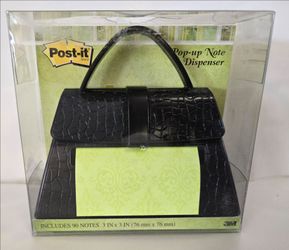 Brand New Post-It Purse Post-It Note Dispenser