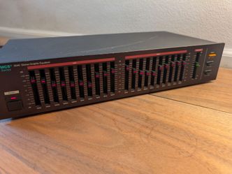 Mcs series 3040 stereo graphic equalizer