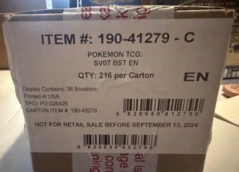 Pokemon Stellar Crown Booster Box