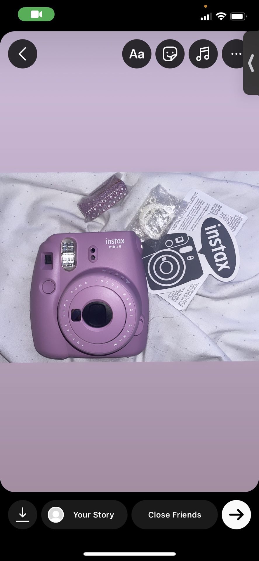 New mini polaroid