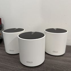TP-Link AX3000 Whole Home Mesh WiFi 6 System, Dual-Band with Smart Antennas, MU-MIMO, HomeShield Security Deco X55(3-Pack)