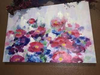 Hand painted canvas