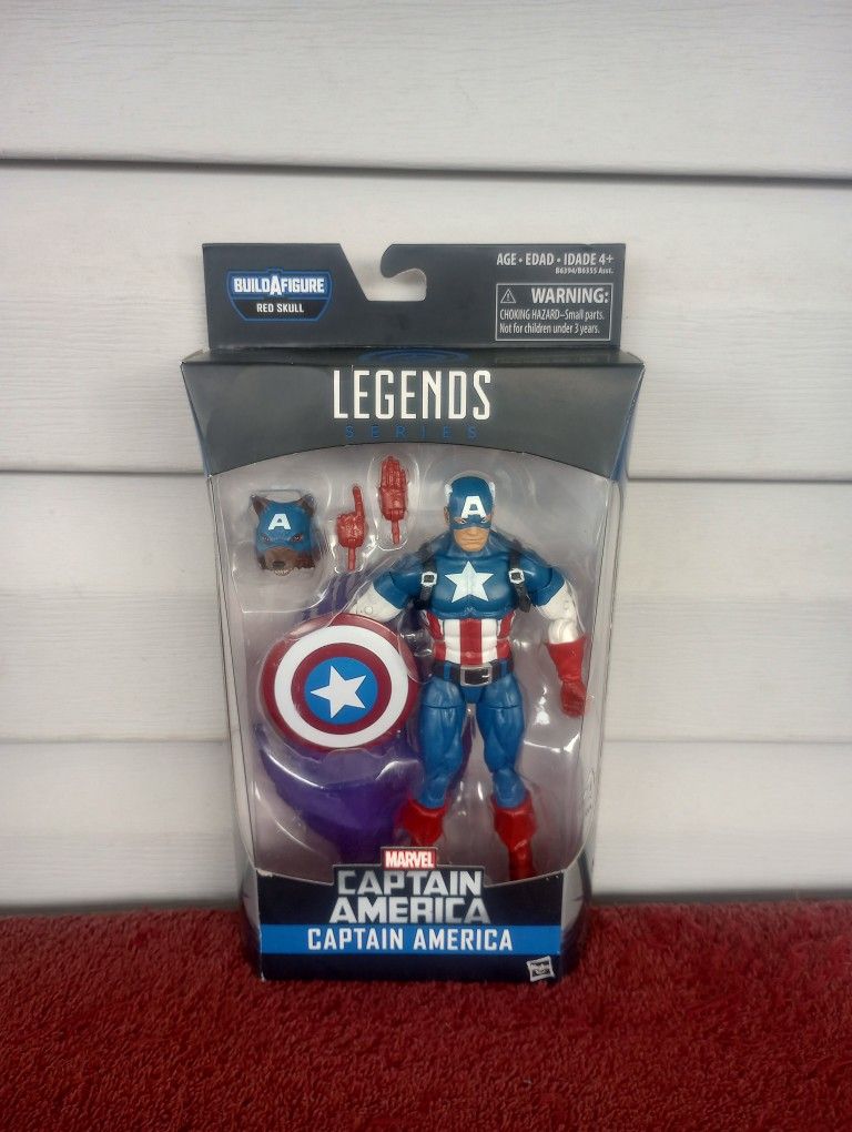 Marvel Legends Captain America Wolf Onslaught Red Skull BAF New Sealed