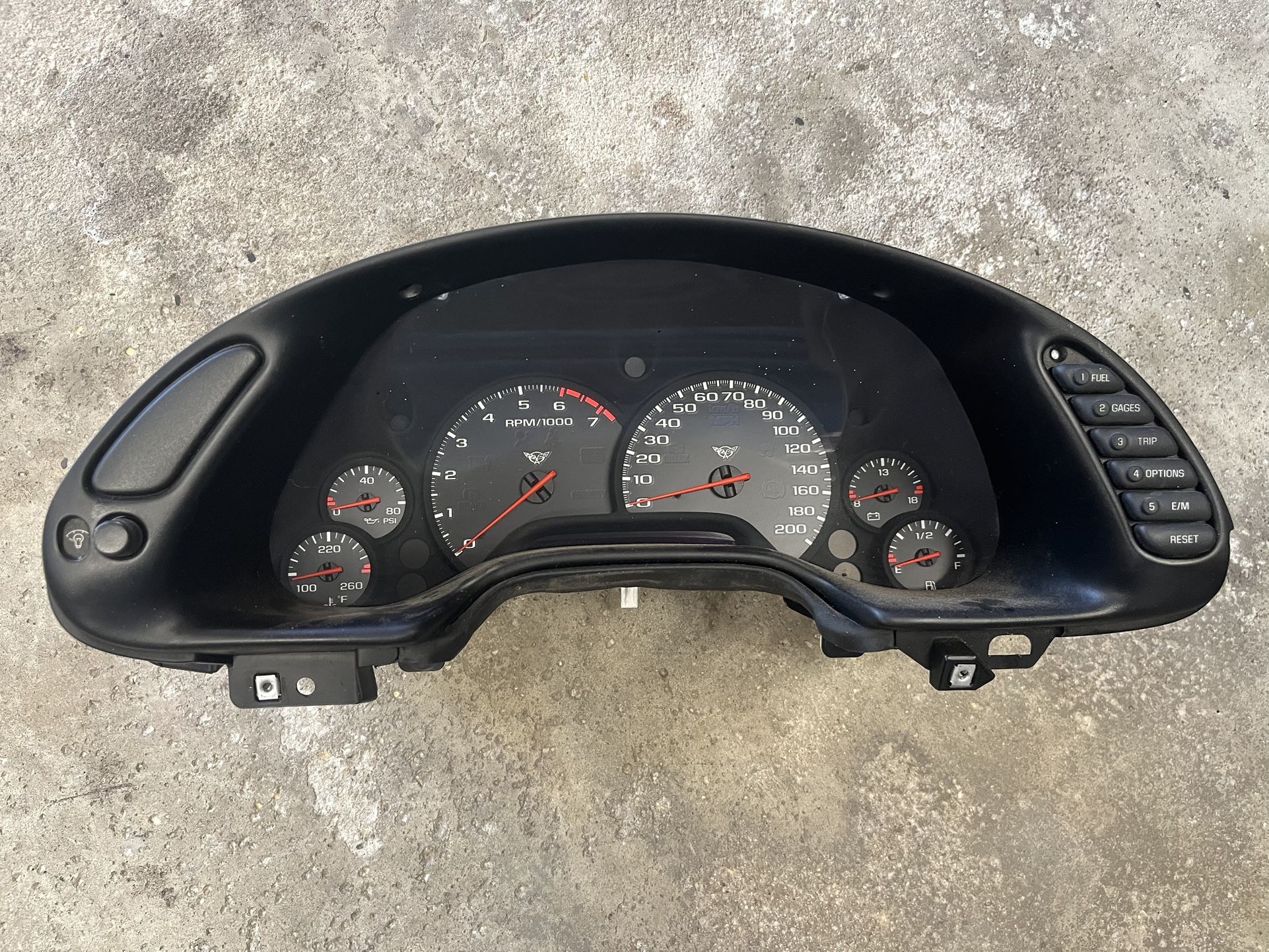C5 Vette Instrument Cluster