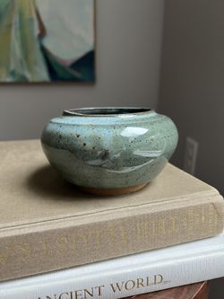 Small Handcrafted Accent Vase ( firm on price )