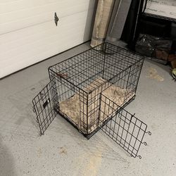 Medium Double Door Dog Crate