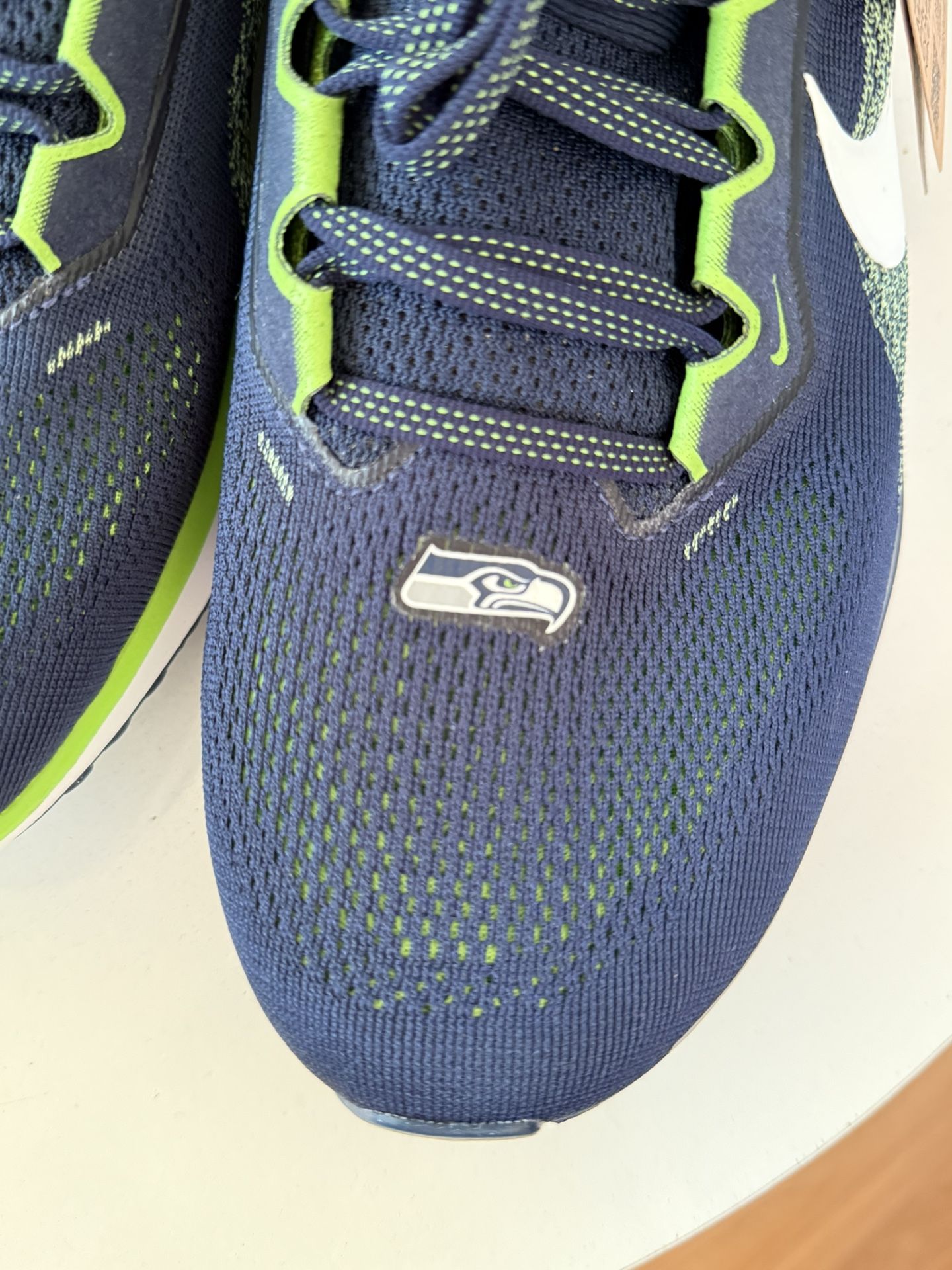 Seahawks Color Nike Shoes Nike Air Max 90 Seattle Seahawks 