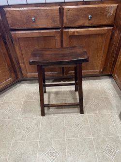 Coaster Wood Saddle Seat Stool #150052N