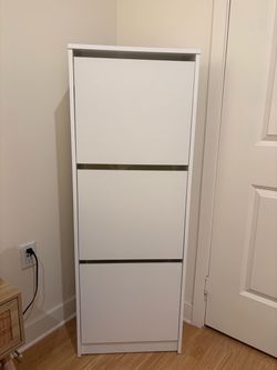 IKEA Shoe Cabinet - White / 3 Tier