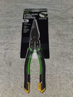 Commercial Electric 2in1 Long Nose Pliers & Stripper Brand New (Price Is Firm)