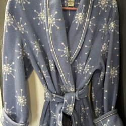 Ladies warm cozy full length bathrobe