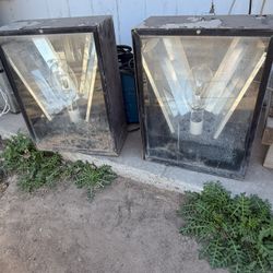 Big Patio Street Lights. 