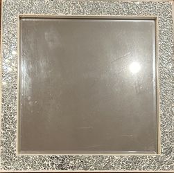 Crystal Glass Edged Mirror